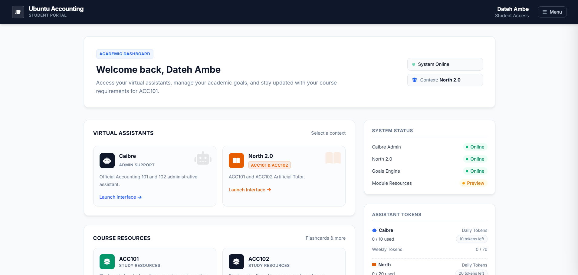 Ubuntu Accounting project